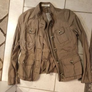 Khaki utility jacket
